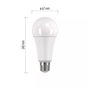 LED bulb E27 230V A67 17W 1900lm, neutral white, 4000K, EMOS ZQ5174 8592920110416