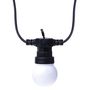 LED garland 10 x warm white bulbs, 2.25W, IP44, EMOS ZY1939 8592920041413