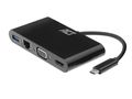 USB-C to docking HDMI / VGA / USB-A / Gigabit Ethernet - 4K @ 30 Hz - 0.15 m ACTAC7330 8716065491135; 8716065491135