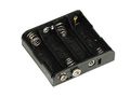 BATTERY HOLDER FOR 4 x AA-CELL (WITH SNAP TERMINALS) BH341B 5410329299552; 5410329598709; 5410329628703