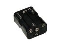 BATTERY HOLDER FOR 6 x AA-CELL (WITH SNAP TERMINALS) BH363B 5410329299583; 5410329299576