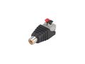 RCA FEMALE TO 2P SPRING TERMINAL (5 pcs) CV048 5410329601416; 5410329610739; 5410329610746