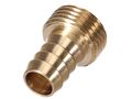 Brass tap connection - external thread 3/4" - hose 5/8" - male - ╪15mm - 20x27 mm DT80001 5410329696948