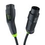 Green Cell Habu EV Mobile Charger 11 kW 7 m Type 2 to CEE 16 A for Charging Electric Vehicles EV PHEV 2in1 Wallbox with GC App EVGC01 5904326370326