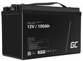Green Cell AGM VRLA 12V 100Ah maintenance-free battery for camper, photovoltaics, solar panels, boats AGM30 5903317227472
