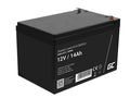 Green Cell AGM VRLA 12V 14Ah maintenance-free battery for the alarm system, cash register, toys AGM08 5902701411541