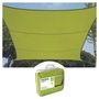 SHADE SAIL - SQUARE - 3.6 x 3.6 m - COLOUR: LIME GREEN GSS4360LG 5410329578039; 5410329587604