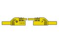 CONTACT PROTECTED MEASURING LEAD 4mm 50cm / YELLOW (MLB-SH/WS 50/1) HM0431S50A 4002044183738; 4002044183738