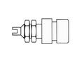 INSULATED 4mm SOCKET / WHITE (BIL 20) HM2471 5410329355692