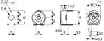 Trimmer Carbon 10 kOhm linear 0.15 W-164-36-687 164-36-687