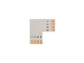 L SHAPE FLEXIBLE PCB CONNECTOR - 10 mm RGB COLOUR LCON21 5410329603458; 5410329607371