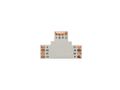 T SHAPE FLEXIBLE PCB CONNECTOR - 10 mm RGB COLOUR LCON22 5410329603465; 5410329607388