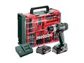 SB 18 L cordless hammer drill set, 18V 2 x 2Ah Li-power, charger SC 30, plastic carry case, mobile workshop MTB-614053710 4061792252226; 4061792252226