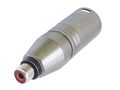 NEUTRIK - 3-POLE XLR MALE TO RCA/PHONO FEMALE NA2MPMF 7613187006692