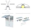 LED profiil LUMINES SUBLI, hõbedane anodeeritud 3m PROF-SUBLI-3Ms 5902973366686