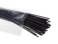 Shrinkable tube 2.4 mm - black - 50 pcs STB24BK 5410329451684