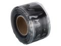 Stretch & fuse tape black 25 mm x 3 m VDLHPX2503 5425014225921