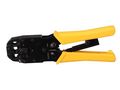 PROFESSIONAL CRIMPING TOOL FOR MODULAR CONNECTORS RJ10 - RJ11 - RJ12 - RJ45 VTM468PN 5410329703332