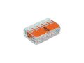 COMPACT SPLICING CONNECTOR 5 x 0.2 - 4 mm▓ FOR ALL WIRE TYPES WG221415 5410329643003; 4055143234658