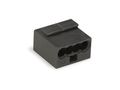 MICRO PUSH-WIRE CONNECTOR FOR JUNCTION BOXES 4-CONDUCTOR TERMINAL BLOCK, DARK GREY WG243204 5410329710828; 4044918440585