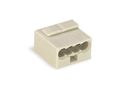 MICRO JUNCTION AND DISTRIBUTION CONNECTORS 4-CONDUCTOR TERMINAL BLOCK, LIGHT GREY WG243304 4044918440691