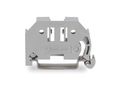Screwless end stop 6 mm wide for DIN-rail 35 x 15 and 35 x 7.5, gray WG249116 4017332270823