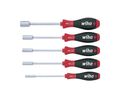 Wiha Screwdriver set SoftFinish® Hexagon nut driver 5-pcs. (01034) WH01034 4010995010348; 4010995010348