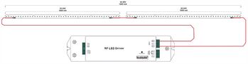 LED linear module, 70mm, CC 1050mA, 3W, 511lm, Samsung SMD, VALUE serija, AKTO AM-7/17-6p1sRA-NW