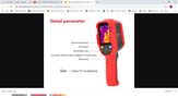 Инфракрасный тепловизор 30-45 ˚ C тепловизионная камера в реальном времени UTi165K 6935750516522