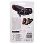 LED Bicycle Front Light and Back Light signal set, 22lm, CR2032, EMOS P3922 8592920071984