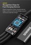 Cable USB C plug - USB C (15W) / micro USB (10W) / IP Lightning (20W) connector cable 1.5m  black Rapid BASEUS CAMLT-SC01 6953156204294