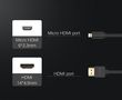 Cable HDMI - micro HDMI 1.5m (HDMI 2.0 4K@60Hz) black HD127 UGREEN UGREEN/30102 6957303831029