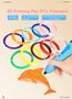 PCL filament for 3D pens (60~100°C), 1.75mm 10 colors, each 5m CREALITY CRE-4007010001 6971636407980