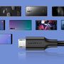 Cable USB A male - microUSB male 1m black US289 UGREEN UGREEN/60136 6957303861361