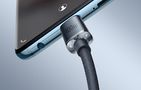 Cable USB2.0 C plug - USB C plug 1.2m PD2.0 100W 20V 5A QC3.0 Crystal Shine BASEUS CAJY000601 6932172602864