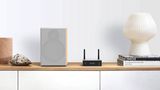 Belaidis garso stiprintuvas 2x50W su internetine radija, WiFi A50+