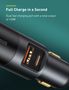 Car Quick Charger with Cigarette Lighter Port 12-24V 120W USB + USB-C, Gray CCBT-C0G