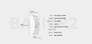 Išmanusis jungiklis, 230VAC, 2200W, RFR2, 1-kanalo, valdomas Wi-Fi ir RF, Sonoff SONOFF-RFR2 6920075775709