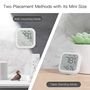 Умный датчик температуры и влажности, ZigBee, беспроводной, 0-1000LUX, Wi-Fi, TUYA / Умная жизнь ZSS-KB-TH-LF-C-MS 6974246475288