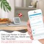 Умный датчик температуры и влажности, ZigBee, беспроводной, 0-1000LUX, Wi-Fi, TUYA / Умная жизнь ZSS-KB-TH-LF-C-MS 6974246475288