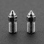 High-speed Nozzle Kit 2pcs (0.4mm and 0.6mm) for ENDER-3V3SE ENDER-7 and ENDER-5S1 CREALITY CRE-4007010127 6971636401902