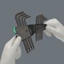 L-key TORX Set BlackLaser 967/9 TX 1, 024242 Wera WER/024242 4013288104946