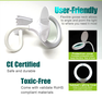 2 in 1 USB Magnifying LED Lamp MA-1010U 4711552163230