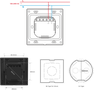 Сенсорная панель управления умным домом LCD, PRO черный, SONOFF SONOFF-NSPANEL-PROB 6920075778045