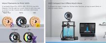 3D printer Ender-3V3 KE 220x220x240mm düüs 300℃, voodi ≤100℃ CREALITY ENDER-3V3KE 6971636404170