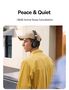 Wireless Bluetooth 5.3 Over-Ear Noise-Cancelling Headphones Bowie H1i, White A00050402223-00 6932172631727