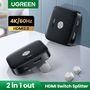 Perjungėjas HDMI 2.0 4K 60Hz (2 įėjimai -> 1 išėjimas) UGREEN/80126