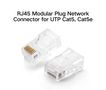 Сетевой модульный разъем RJ45 (8P8C) CAT5/5e UTP для одножильного или многожильного кабеля (100 шт.) UGREEN/50246 6957303852468