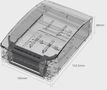 Waterproof box BoxR2; 152,5mm x 100mm x 48mm; transparent; PC V0; SONOFF SONOFF-BOX-R2 6920075778144