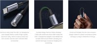 Adapteris USB C kištukas - 3.5mm stereo lizdas AV161 UGREEN UGREEN/80154 6957303881543